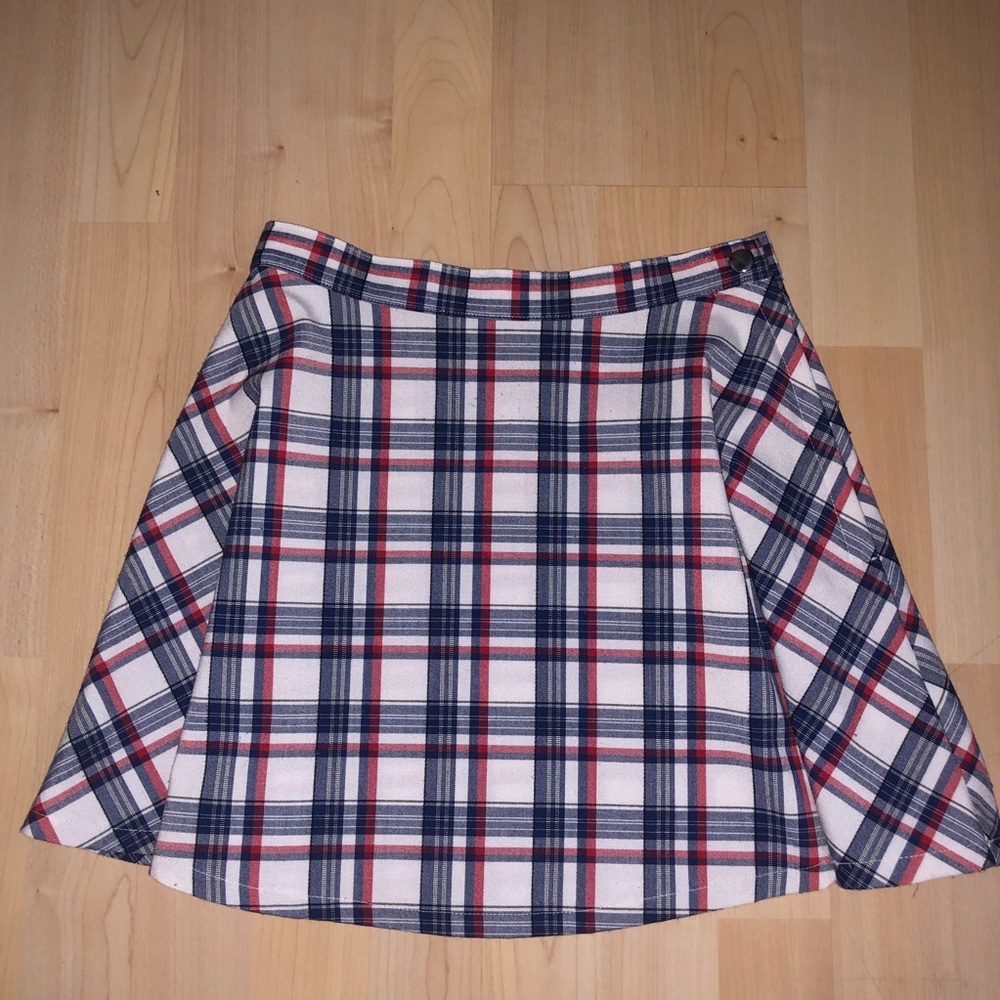 American Apparel Plaid Skirt